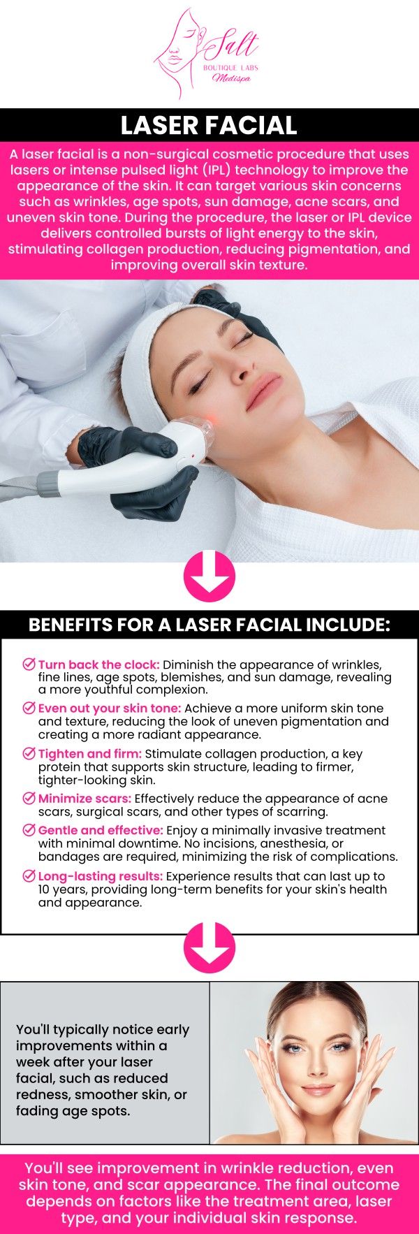Common questions asked by clients: What is a laser facial? Is a laser facial painful? How long does a laser facial take? How much does a laser facial cost? For more information, contact us or request an appointment online. We serve patients from Wappingers Falls NY, Spackenkill NY, Poughkeepsie NY, Beacon NY, Fishkill NY, East Fishkill NY, Rhinebeck NY, Millbrook NY, and surrounding areas.