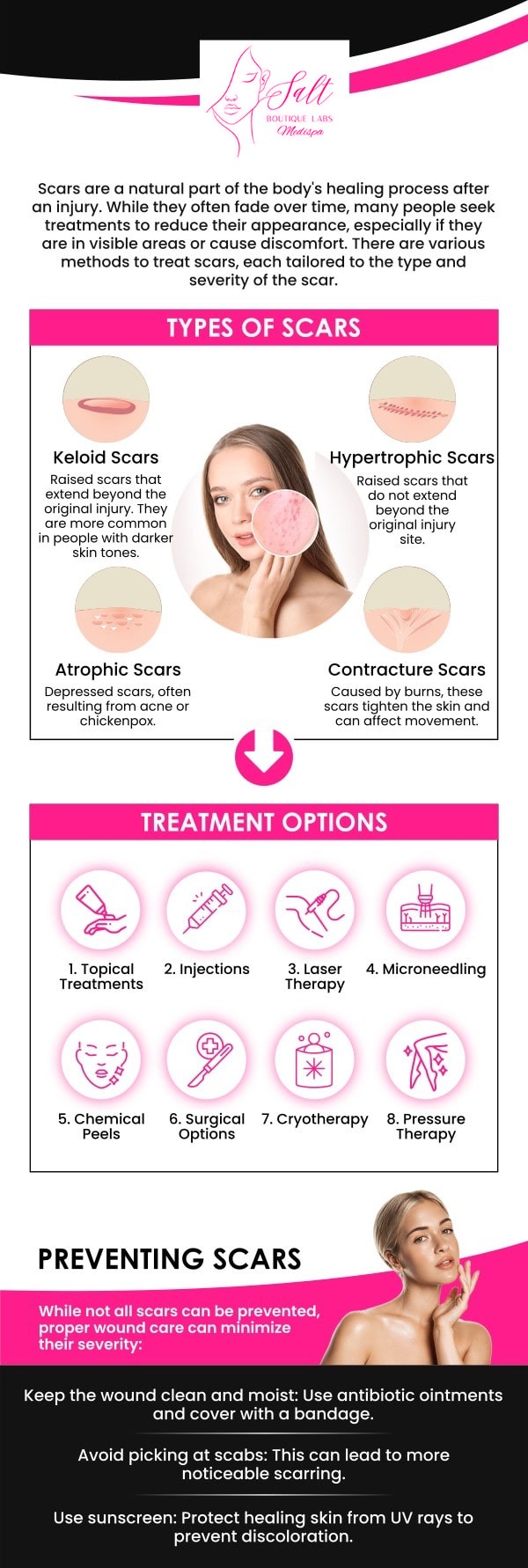 Common questions asked by clients: What are the most effective treatments for scars? How can I reduce the appearance of old scars? When should I see a doctor about my scars? What are the risks of scar treatment? For more information, contact us or request an appointment online. We serve patients from Wappingers Falls NY, Spackenkill NY, Poughkeepsie NY, Beacon NY, Fishkill NY, East Fishkill NY, Rhinebeck NY, Millbrook NY, and surrounding areas.