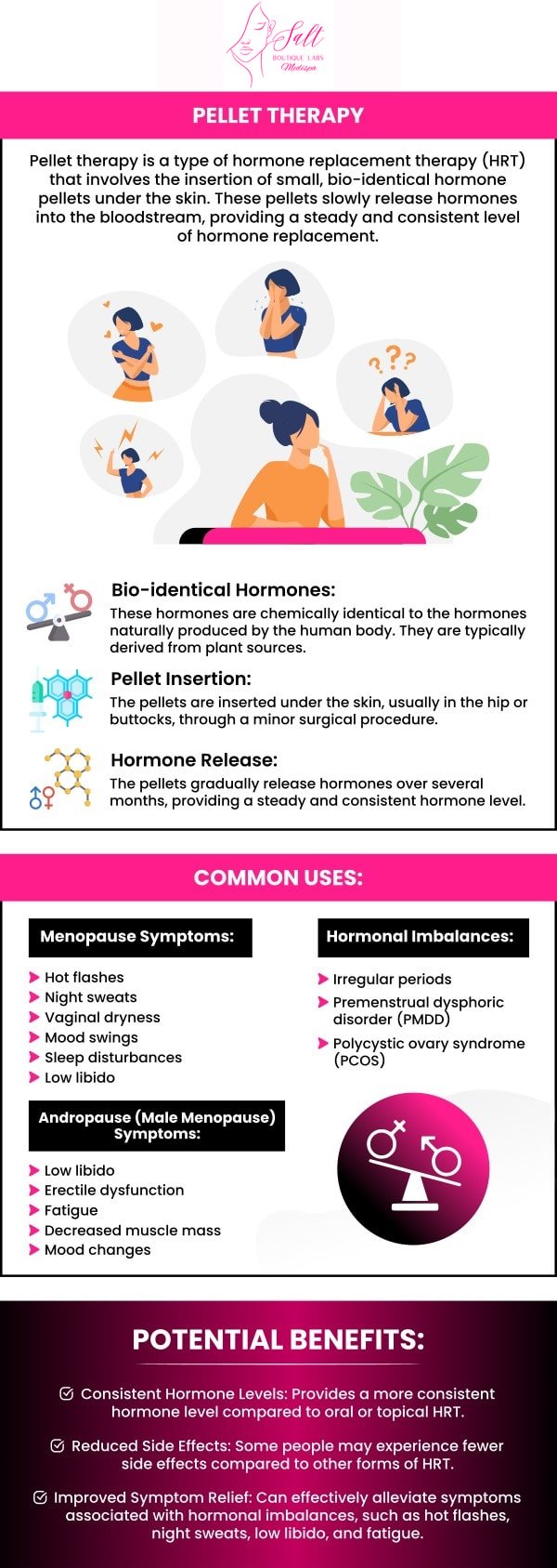Common questions asked by patients: What does pellet therapy do? What is the average cost of pellet therapy? Is pellet therapy covered by insurance? Who is not a candidate for hormone pellets? For more information, contact us or request an appointment online. We serve patients from Wappingers Falls NY, Spackenkill NY, Poughkeepsie NY, Beacon NY, Fishkill NY, East Fishkill NY, Rhinebeck NY, Millbrook NY, and surrounding areas.