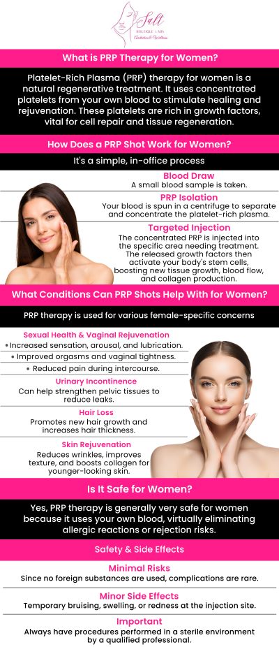 Revitalize your intimate wellness and boost your confidence with PRP Female Enhancement at Salt Boutique Labs Aesthetic and Wellness in Wappingers Falls, NY. Using the natural healing power of your body's own platelet-rich plasma (PRP), this innovative, non-surgical treatment promotes tissue rejuvenation, increases sensitivity, and addresses common concerns to enhance your overall sexual health. For more information, contact us or request an appointment online. We serve patients from Wappingers Falls NY, Spackenkill NY, Poughkeepsie NY, Beacon NY, Fishkill NY, East Fishkill NY, Rhinebeck NY, Millbrook NY, and surrounding areas.